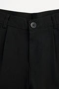 Midnight run black korean pants